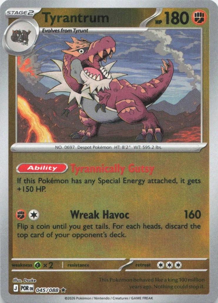 Tyrantrum [Reverse Holo]